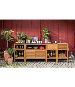 Dehner Schrank Southampton, 100 X 50 X 90 Cm -Gartengerätegeschäft 2806644 WE MO 001 OutdoorKuechesouthhampton