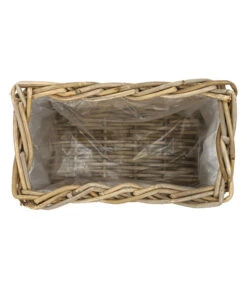 Van Der Leeden Rattan-Pflanzkasten, Graubraun 21 Van Der Leeden Rattan-Pflanzkasten, Graubraun -Gartengerätegeschäft 3692506 3692548 WE DE 001 Rattankasten40x23x20cm
