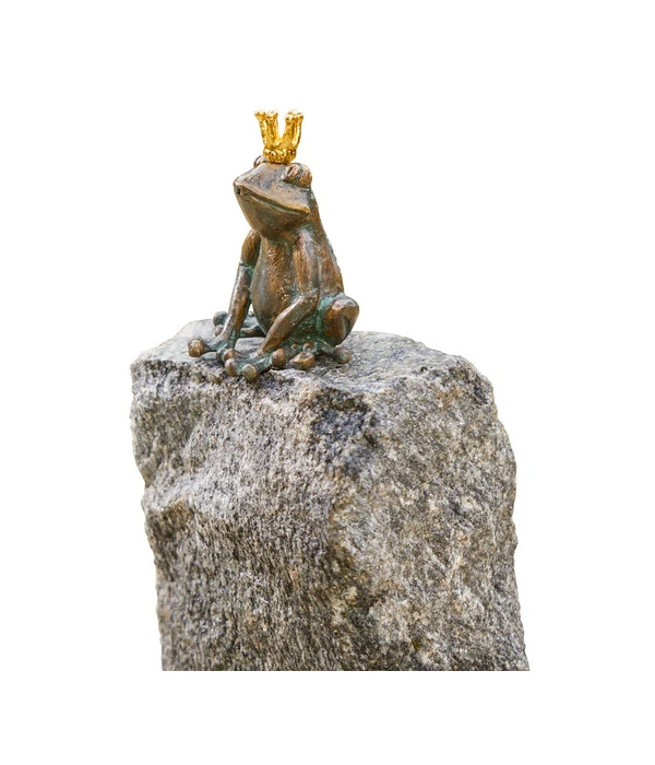 Rottenecker Bronze-Froschkönig, 8 X 9 X 13 Cm 1 Rottenecker Bronze-Froschkönig, 8 X 9 X 13 Cm