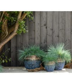 Dehner Keramik-Topf Mystras, Rund, Blau-braun 7 Dehner Keramik-Topf Mystras, Rund, Blau-braun -Gartengerätegeschäft 4441317 4441341 4441408 WE MO 002 DehnerKeramikTopfMystrasrundblaubraun