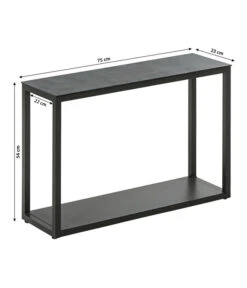 Dehner Beistelltisch Amsterdam, Ca. B75/H54/T23 Cm 13 Dehner Beistelltisch Amsterdam, Ca. B75/H54/T23 Cm -Gartengerätegeschäft 4498598 WE BG 001 DehnerBeistelltischAmsterdam