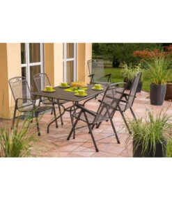 Royal Garden Streckmetall-Gartentisch, Ca. B145/H74/T90 Cm -Gartengerätegeschäft 5312822 WE MO 004 GruppeSavoy