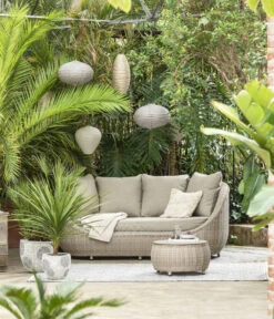 Dehner Lounge Bari, 2-teilig -Gartengerätegeschäft 6657381 WE MO 001 DehnerLoungesofaBari