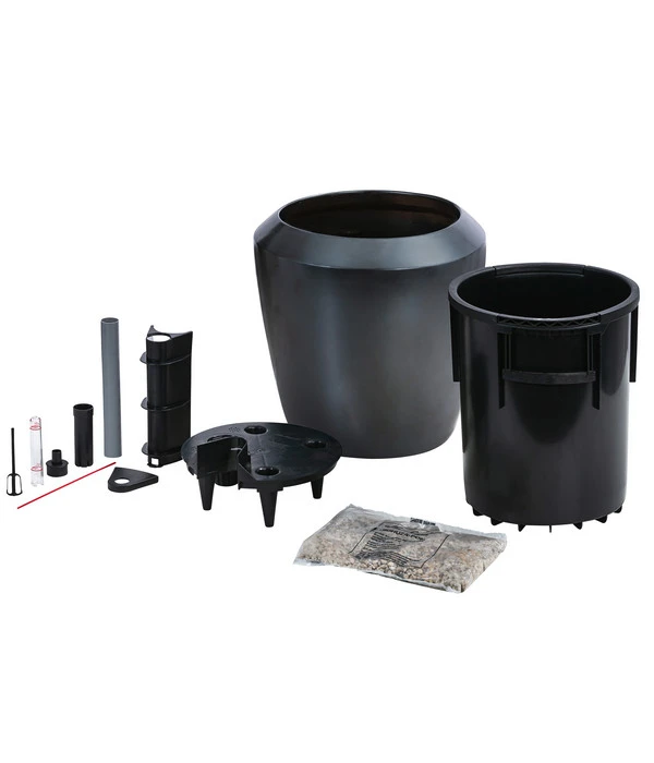 Dehner Keramik-Übertopf Lissabon Mit LECHUZA® Bewässerungssystem, Konisch 2 Dehner Keramik-Übertopf Lissabon Mit LECHUZA® Bewässerungssystem, Konisch – Bild 2