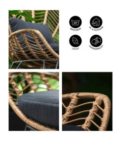 Dehner Geflechtsessel Venezia -Gartengerätegeschäft 6701650 WE IG FS 001 DehnerGeflechtsesselVenezia