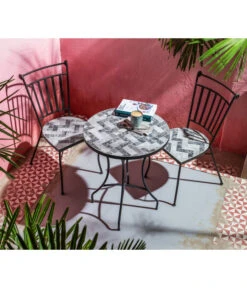 Dehner Mosaikstuhl Letizia -Gartengerätegeschäft 6702203 WE MO 001 DehnerMosaikStuhlLetiziaNeu