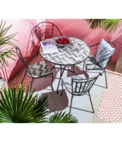 Dehner Mosaikstuhl Letizia -Gartengerätegeschäft 6702211 WE MO 001 DehnerMosaikStuhlLetiziaNeu