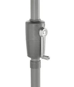 Dehner Schirm Milos, Rund, Ca. Ø294 Cm -Gartengerätegeschäft 6702864 WE DE 002 SchirmMilosHellgrauNeu