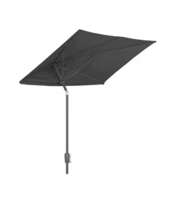 Dehner Balkonschirm Chios, Rechteckig, Ca. B210/T130 Cm -Gartengerätegeschäft 6703243 WE FS 004 BalkonschirmChiosDunkelgrauNeu