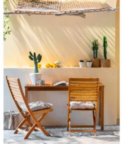 Dehner Balkontisch Macao, Ca. B142/H75/T40 Cm 8 Dehner Balkontisch Macao, Ca. B142/H75/T40 Cm -Gartengerätegeschäft 6712434 WE MO 001 BalkonGruppeMacao