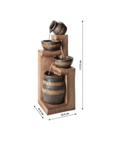 Dehner Polyresin-Gartenbrunnen Monterry, Ca. H117,5 Cm -Gartengerätegeschäft 6742472 WE DE 001 DehnerPolyresinGartenbrunnenMonterry