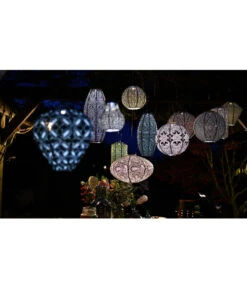 Lumiz Solar-Lampion Balloon Mandela, Ca. Ø30/H30 Cm -Gartengerätegeschäft 6814206 WE MO 001 Solarleuchte