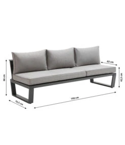 Dehner Liegenset Bellevue, 3-teilig -Gartengerätegeschäft 6894182 WE BG 001 LiegesetBellevueNEU