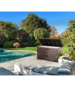 Keter Auflagenbox Ontario, 870 Liter, Ca. B147/H86/T83 Cm -Gartengerätegeschäft 6894919 WE MO 001 AuflagenboxOntario