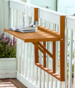 Dehner Balkonhängetisch, Ca. B90/H65/T41,7 Cm -Gartengerätegeschäft 6897748 WE MO 001 DehnerBalkonklapptischStavanger