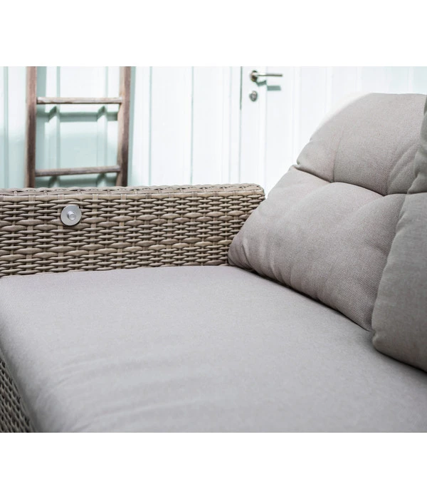 Dehner Geflechtlounge Bologna, 5-teilig 11 Dehner Geflechtlounge Bologna, 5-teilig – Bild 11