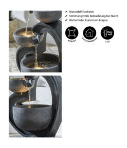 Dehner Polyresin-Gartenbrunnen Heart, Ca. H72,5 Cm -Gartengerätegeschäft 6911218 WE IG 001 DehnerPolyresinGartenbrunnenHeart