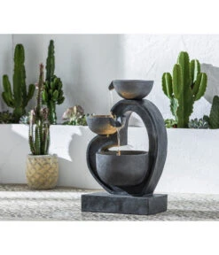 Dehner Polyresin-Gartenbrunnen Heart, Ca. H72,5 Cm -Gartengerätegeschäft 6911218 WE MO 001 BrunnenHeartNEU