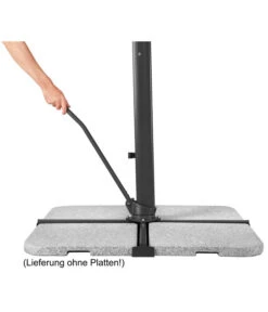 Schneider Ampelschirm Rhodos Smart, Quadratisch, Ca. B300/T300 Cm -Gartengerätegeschäft 6953384 WE DE 007 SchneiderAmpelschirmRhodosSmartnatur