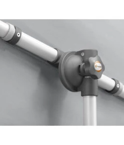 Schneider Sonnenschirm Novara, Rechteckig, Ca. B190/T140 Cm -Gartengerätegeschäft 6953541 WE DE 002 SchneiderSonnenschirmNovarasilbergrau